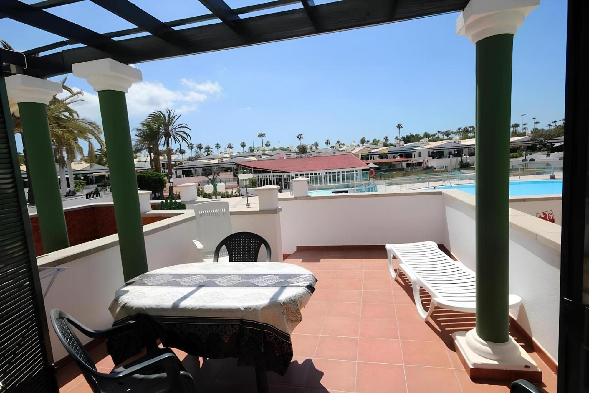 Bungalow En Complejo Tranquilo En Maspalomas Maspalomas  Eksteriør bilde